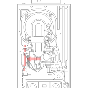 720542801 - REMEHA BROAG - Avanta Boilers - Avanta Plus Combi 28C - Piping Set Hydraulic